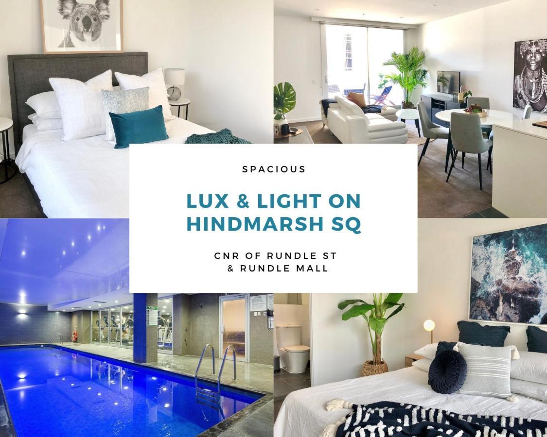 Lux 2Br Apt On Hindmarsh Sq-Pool-Gym-Sauna-Parking แอดิเลด ภายนอก รูปภาพ